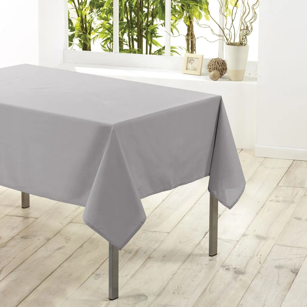 Nappe rectangulaire marron 140x200 ESSENTIEL contre les taches et l'usure