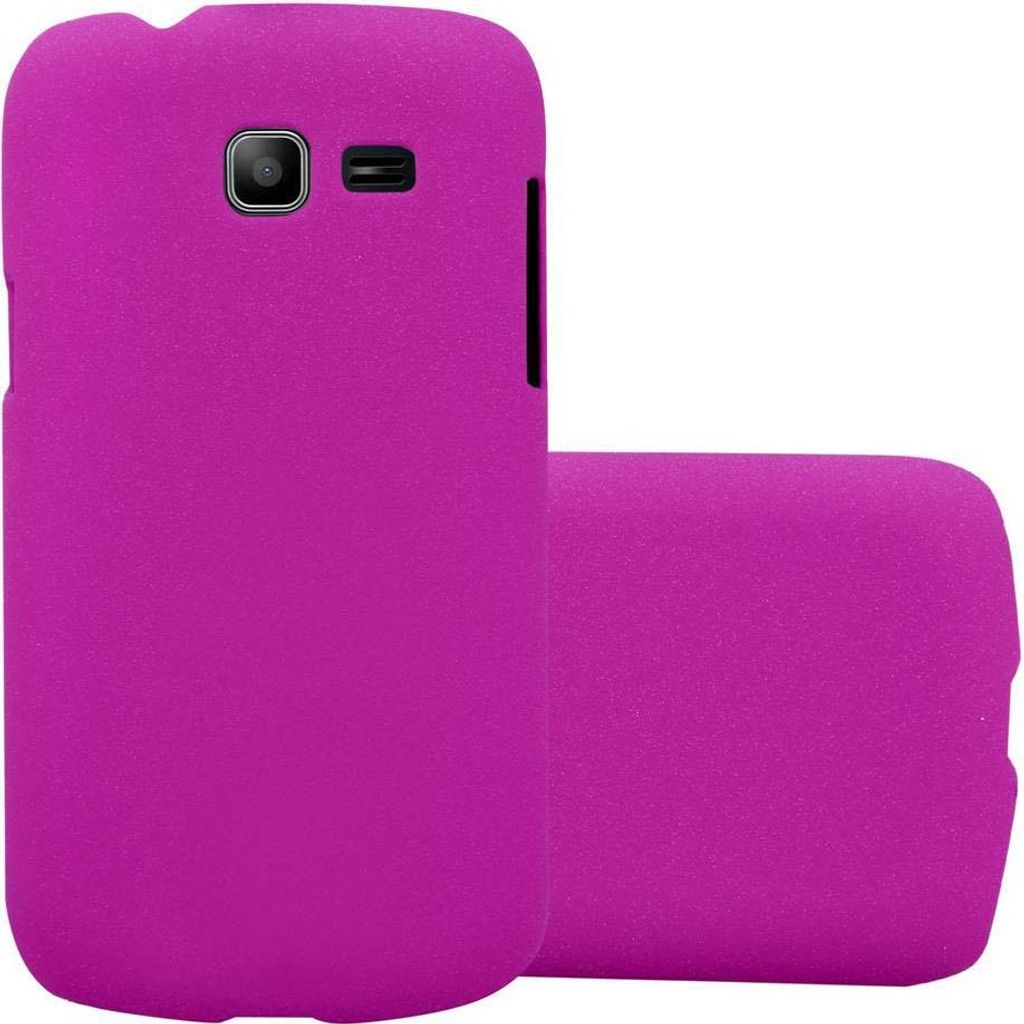 Cadorabo Schutzhülle für Samsung Galaxy TREND LITE Hülle in Pink Etui Hard Case Handyhülle Cover