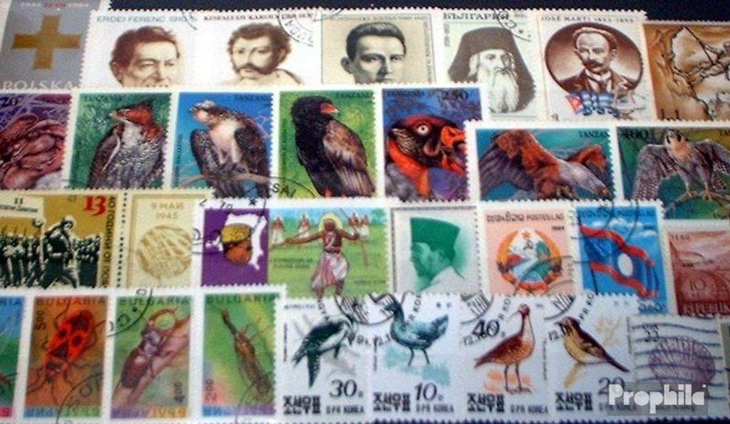 Briefmarken Alle Welt 1000 verschiedene Marken Produktbild 