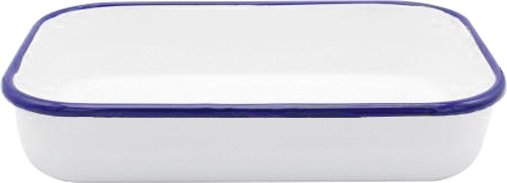 Universalschale HUSUM, emaillierte Stahlform 22 x 16 x 5 cm Produktbild 