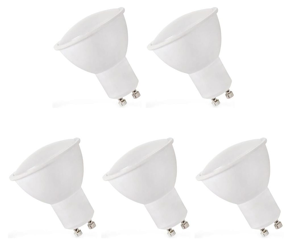 Spectrum GU10 LED-Spot 1,5W 120lm 3000K warmweiß 5 Stück Produktbild 