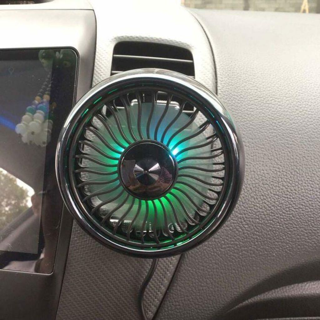 USB-Lufteinlasslüfter, Mini-Elektro-Autolüfter, automatischer, leistungsstarker Kühlventilator