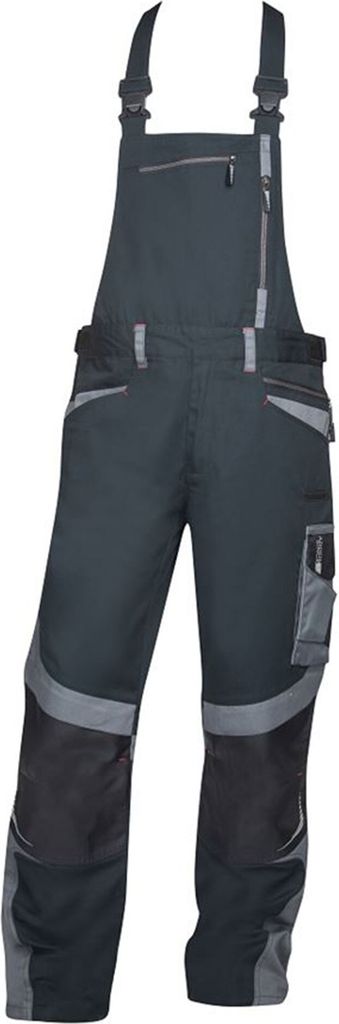 Ardon Safety Latzhose R8ED+ Schwarz/Grau, Größe:50