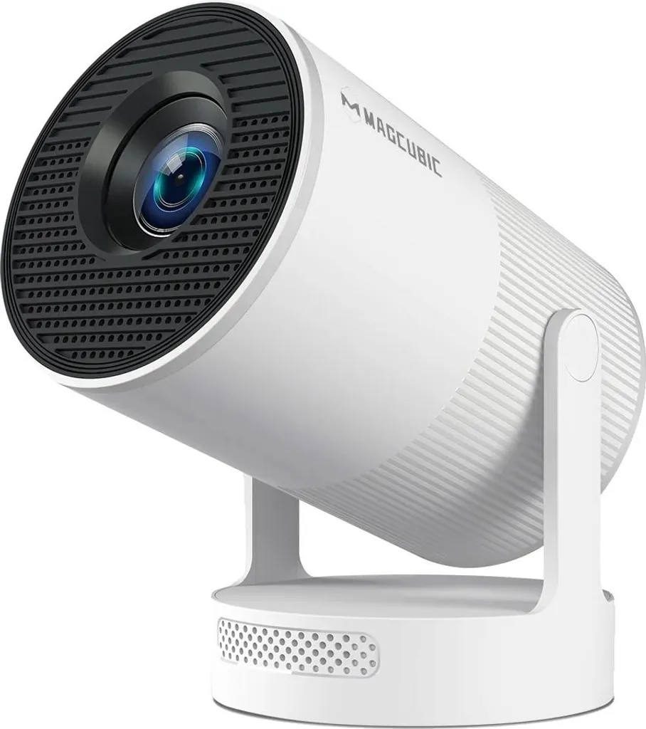 Vidéoprojecteur LED HY300 Portable Blanc - Cinéma Maison Bluetooth EU