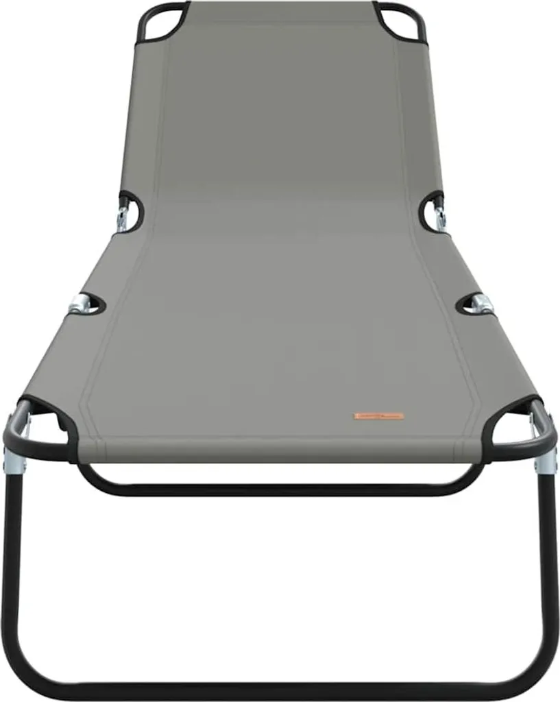 Arredo Giardino vidaXL: Set 2 Lettini Moderni Grigio Antracite - 5