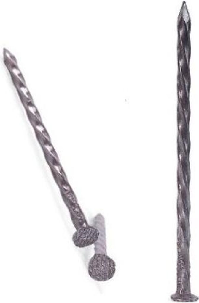 Gedrehte Vierkantnägel Verzinkt 3,0*80Mm - 5 Kg - 903 80 Zn S3