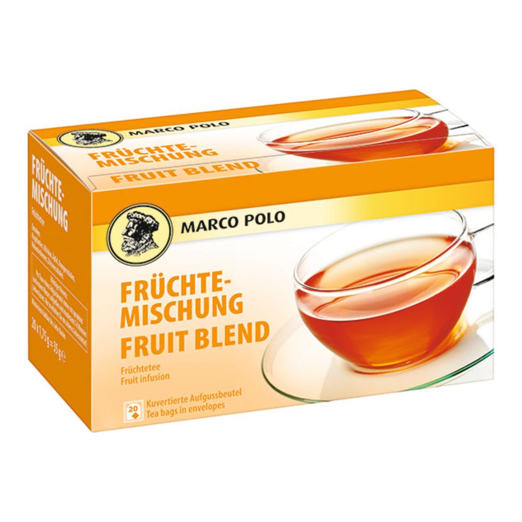 Marco Polo Früchtemischung Tee furchtig süßlicher Geschmack Produktbild 