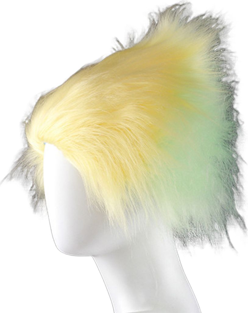 1/2 Stück blaue, flauschige Kostümperücke, neuartige verrückte Trollhaarperücke, Hut für Erwachsene und Kinder, Karneval, Cosplay-Zubehör f...