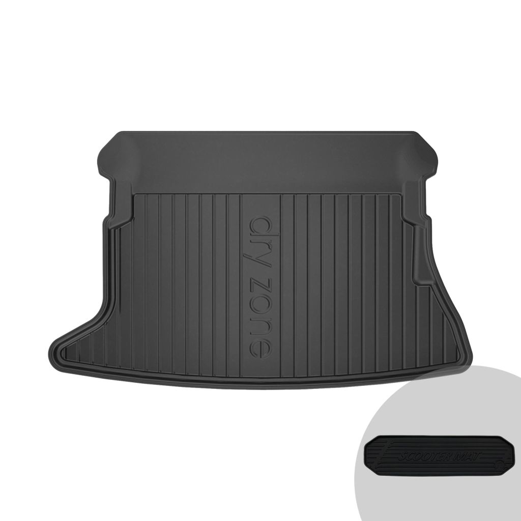 FROGUM Gummi Kofferraummatte Kofferraumwanne für Toyota Auris I 2006-2012