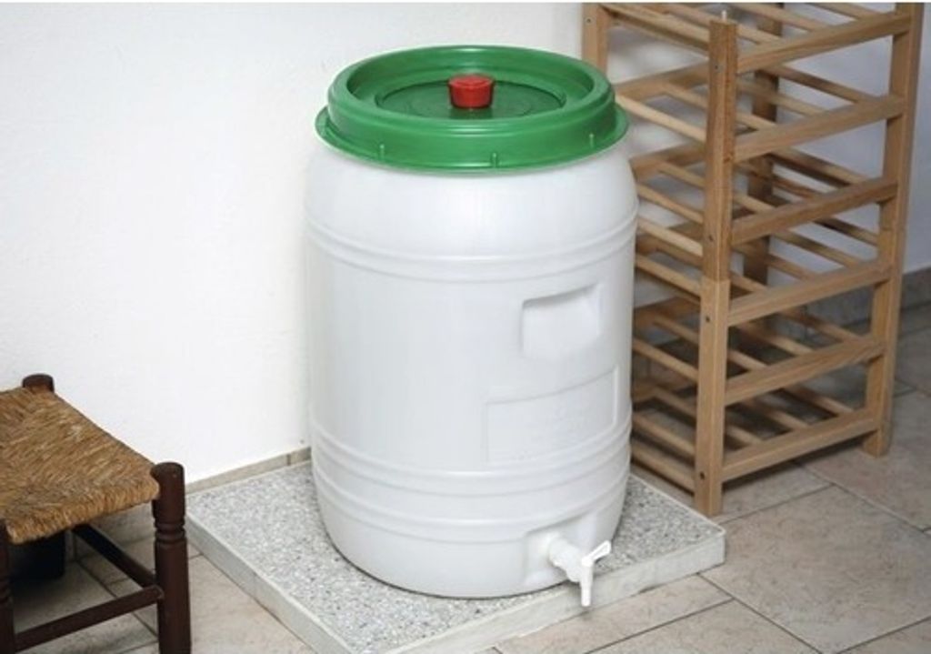 Getränkefass Classic 60 L inkl. Deckel, Kappe, Gärglocke Produktbild 
