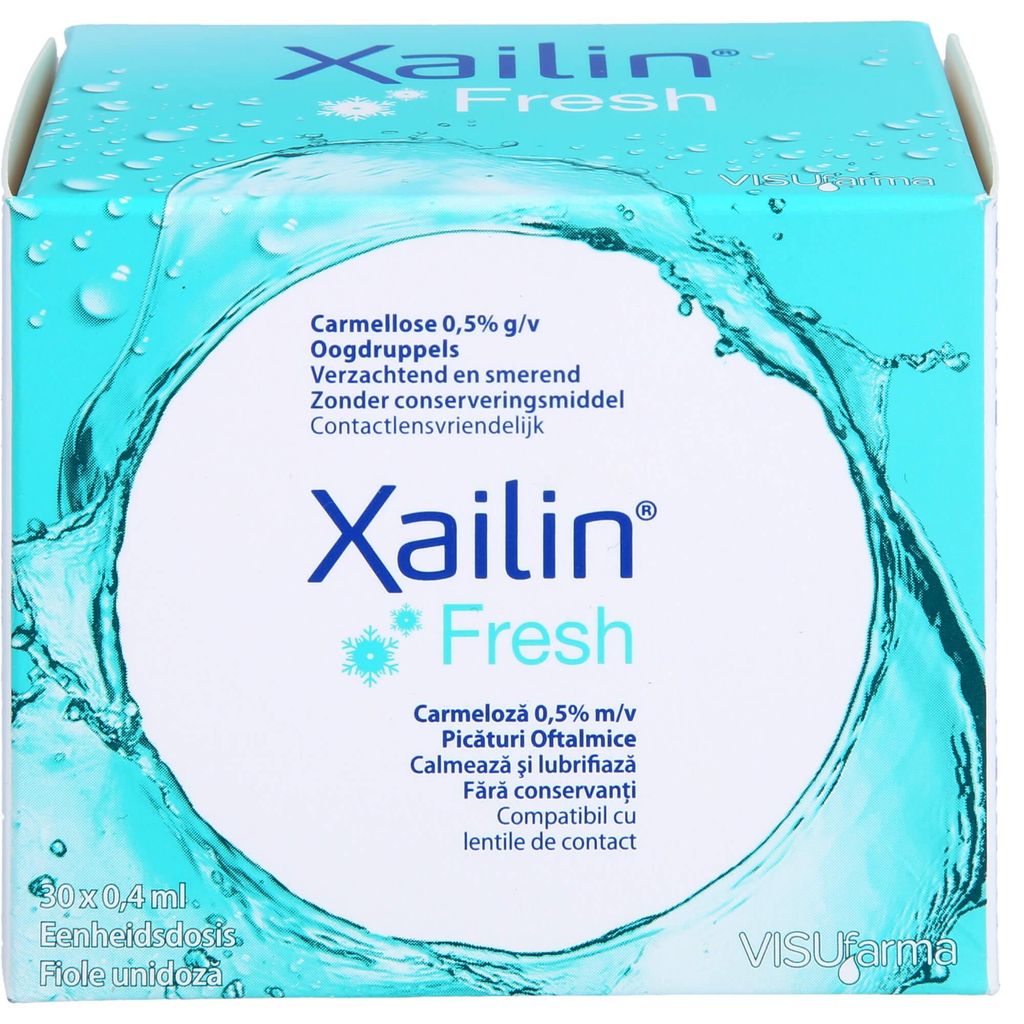 Xailin Fresh Gouttes pour les yeux 30X0.4 ml Image du produit 