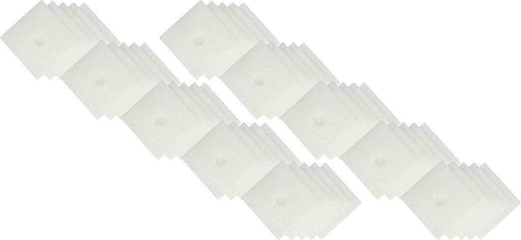 vhbw 50x Luftfilter Ersatz für Lunos 33863, 2/FSK für Produktbild 
