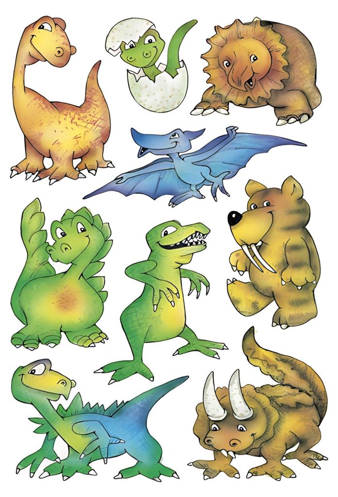 HERMA Aufkleber Dinos Produktbild 