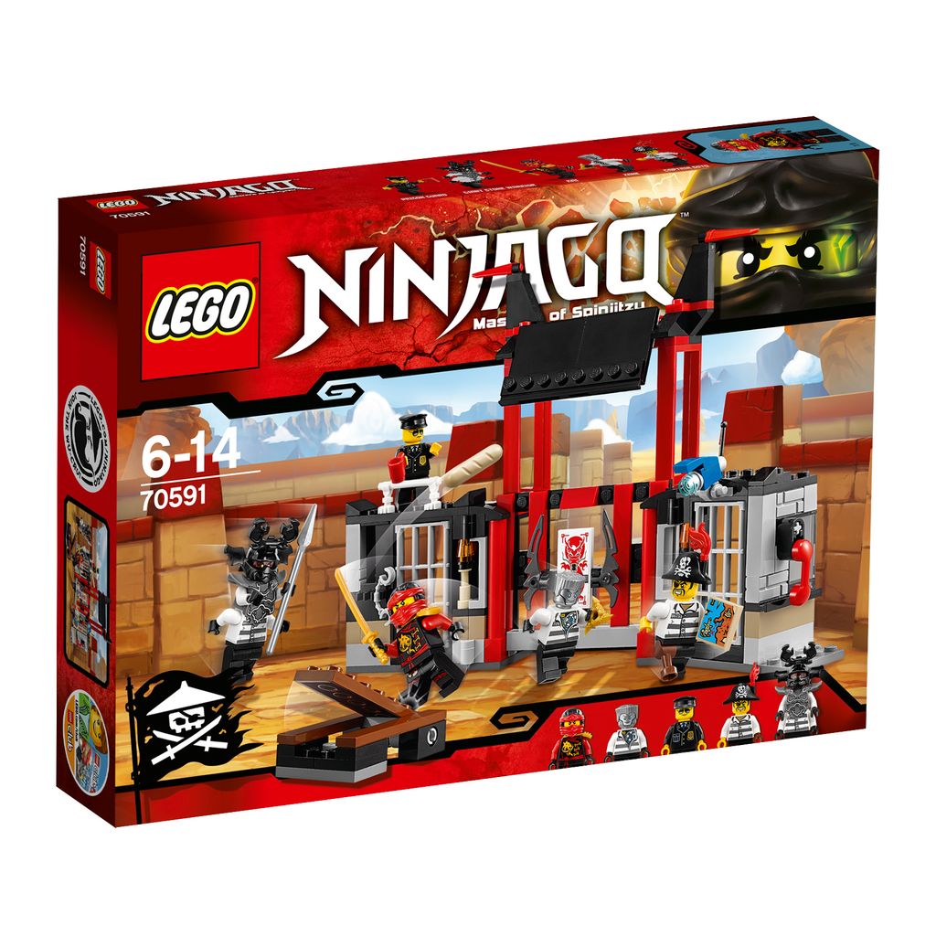 LEGO NINJAGO Kryptarium-Gefängnisausbruch 70591