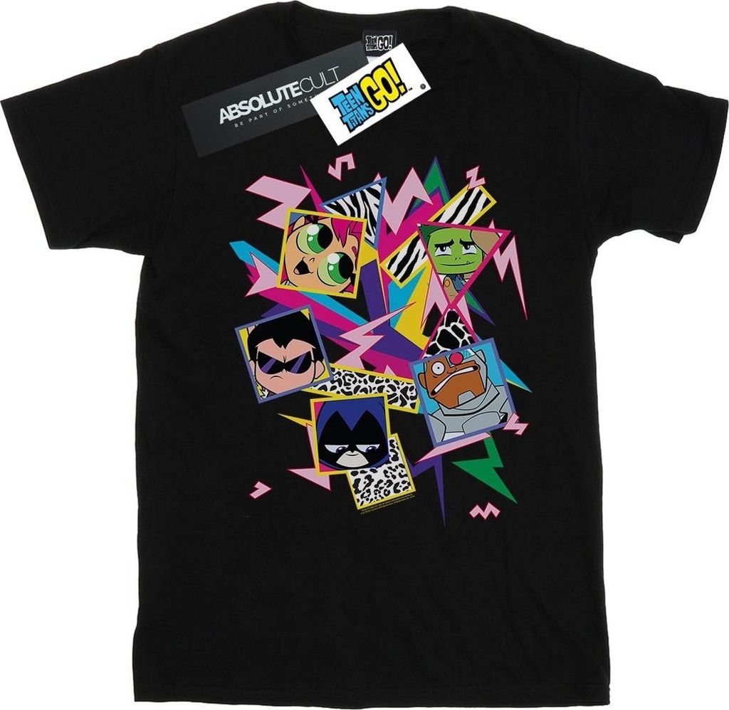 DC Comics - "Teen Titans Go" T-Shirt für Herren BI52177 (M) (Schwarz)