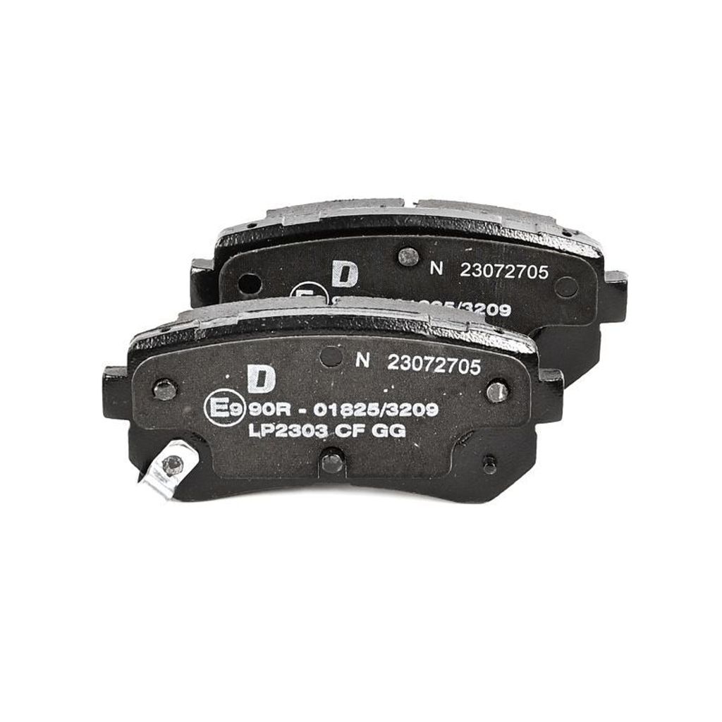DELPHI Bremsbeläge Satz Hinten Bremsklötze für HYUNDAI ix35 Produktbild 