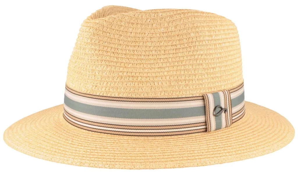 Chapeau de Paille Style Hemingway Göttmann 22-599 Idéal pour l'Été Chic
