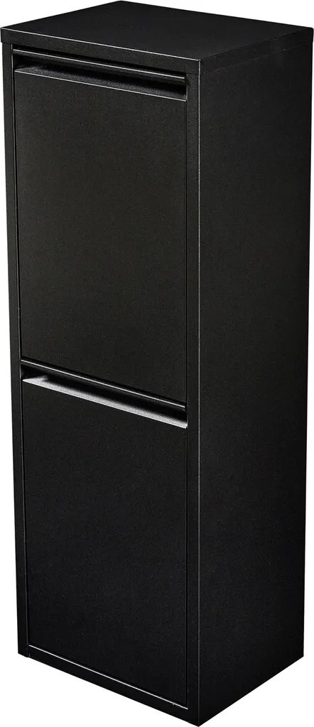 Poubelle de tri sélectif 2 bacs meuble de cuisine Sollentuna métal