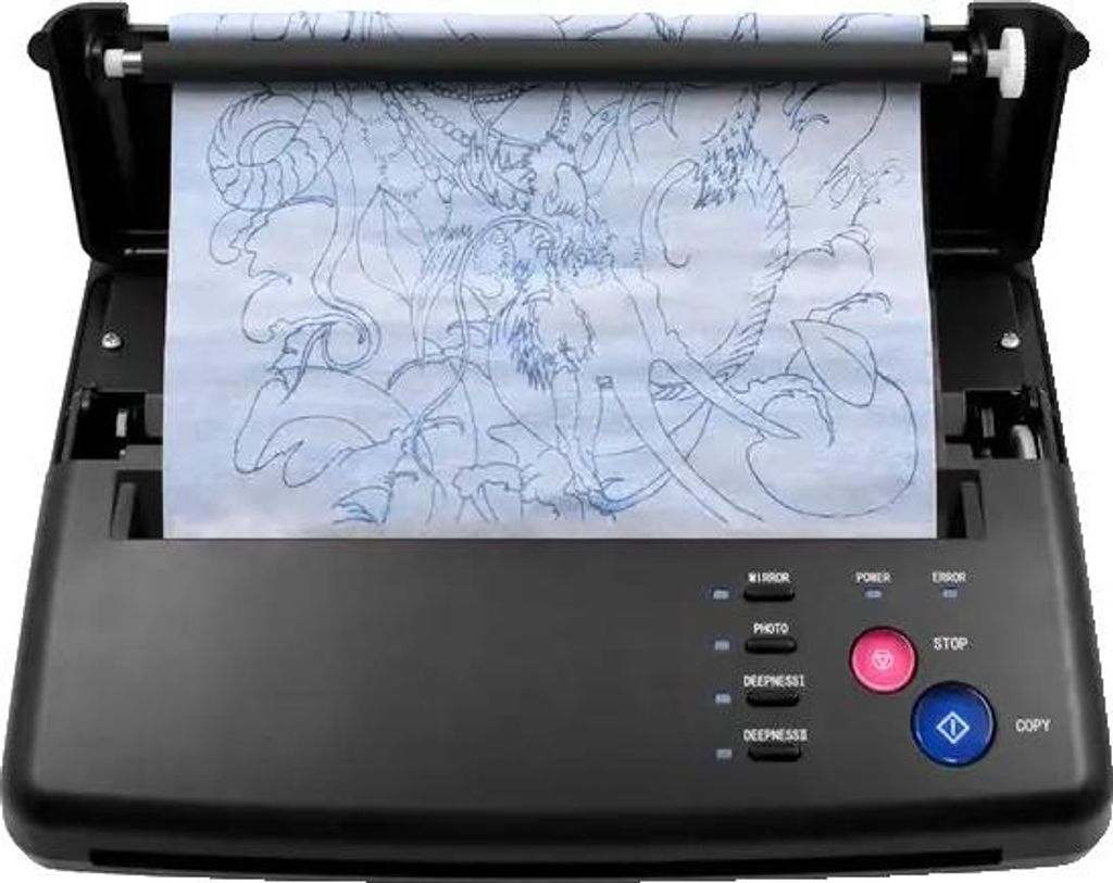 Macchina per tatuaggi transfer, termoprinter, cavo di Immagine del prodotto 