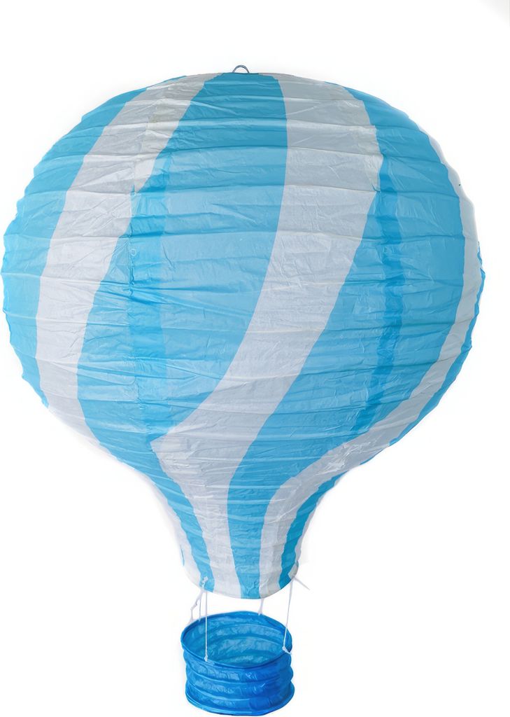 süß Heißluftballon Reispapier Lampion Lampenschirm 06 Produktbild 