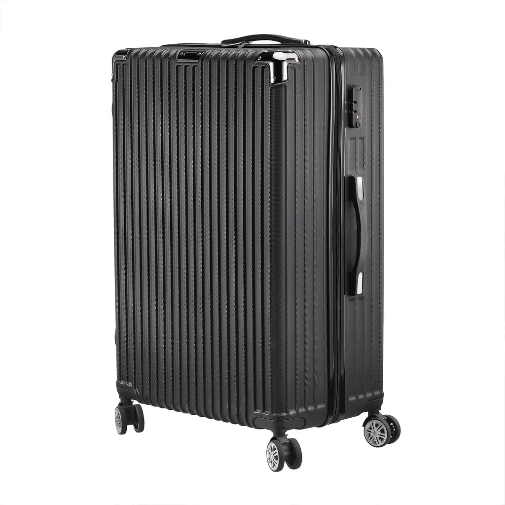 Offerta Set 3 Trolley ABS Neri TSA - Risparmio e Qualità M-XL