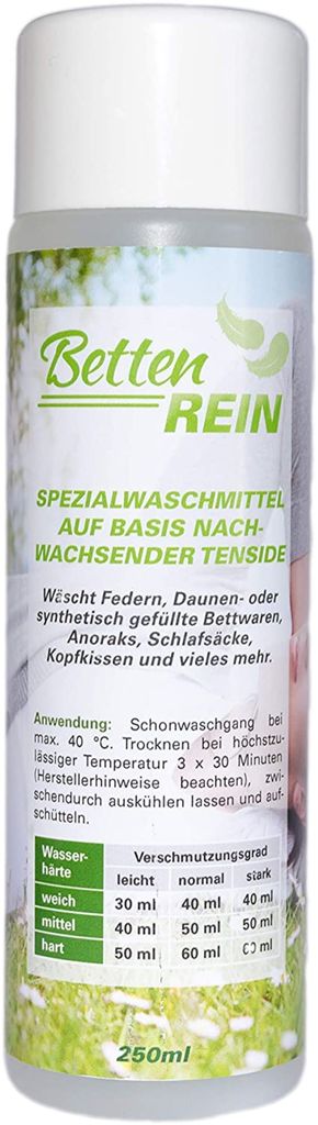 Bettenrein Spezialwaschmittel für n, Decken, Kopfkissen, Produktbild 
