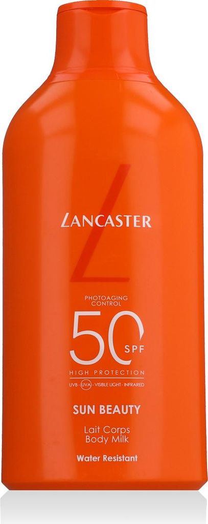 Lancaster Sun Beauty Body Milk SPF 50, Zonnebrandmelk, voor Productafbeelding 