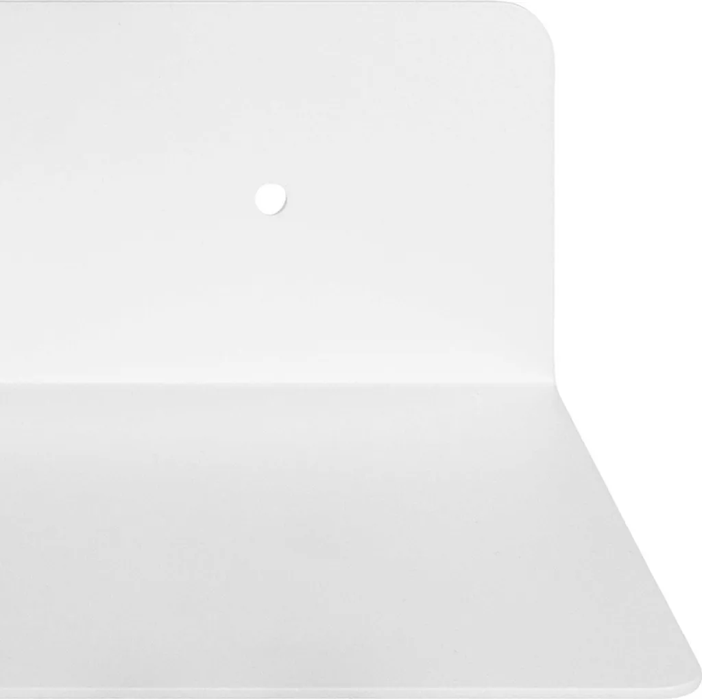 Joliet Étagère murale métal blanc mat - Solution gain de place design