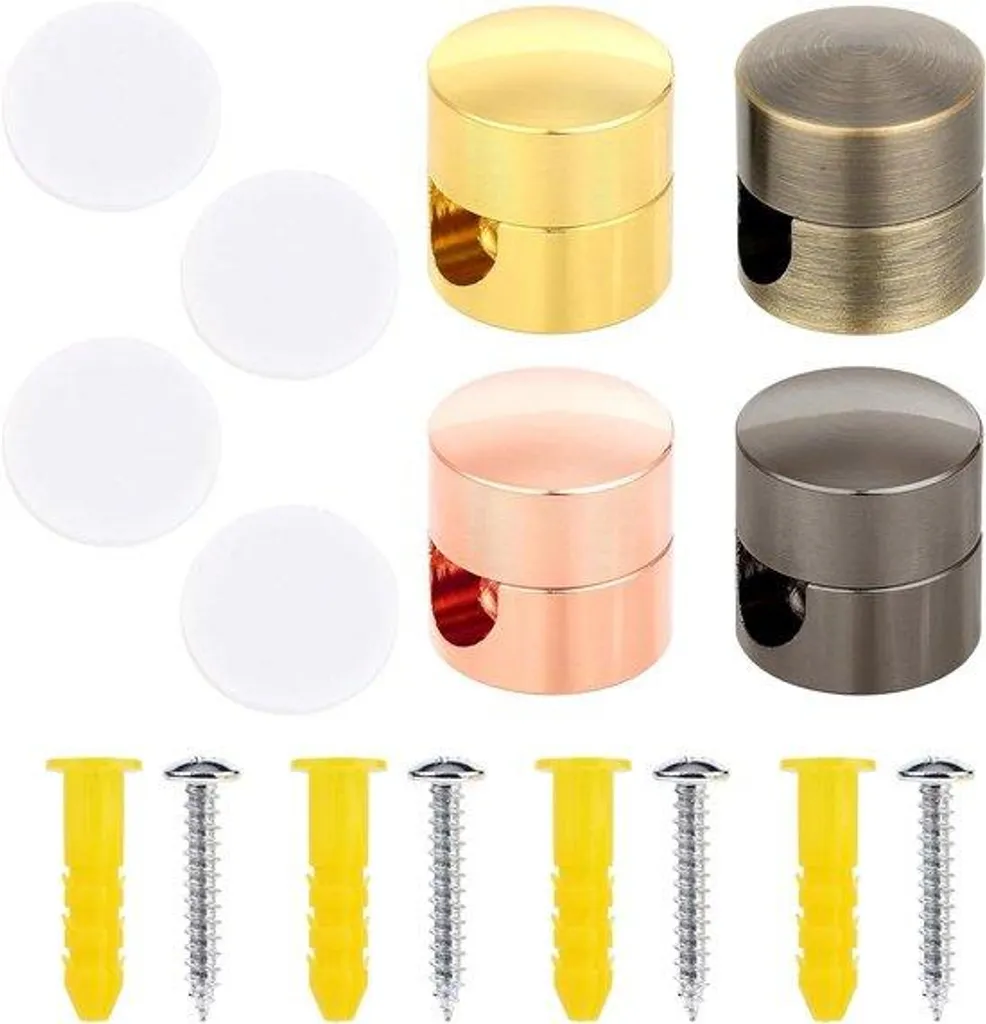Organisateur de Câbles de Bureau en Métal - Support de Câble Argent