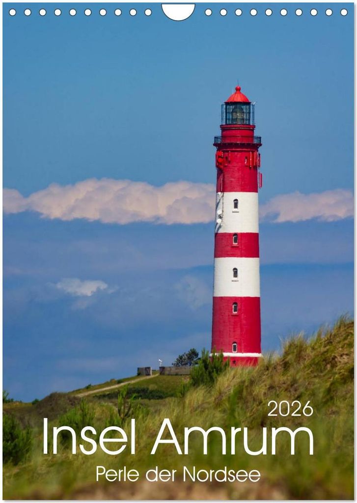 Insel Amrum (Wandkalender 2026 DIN A4 hoch), CALVENDO Monatskalender