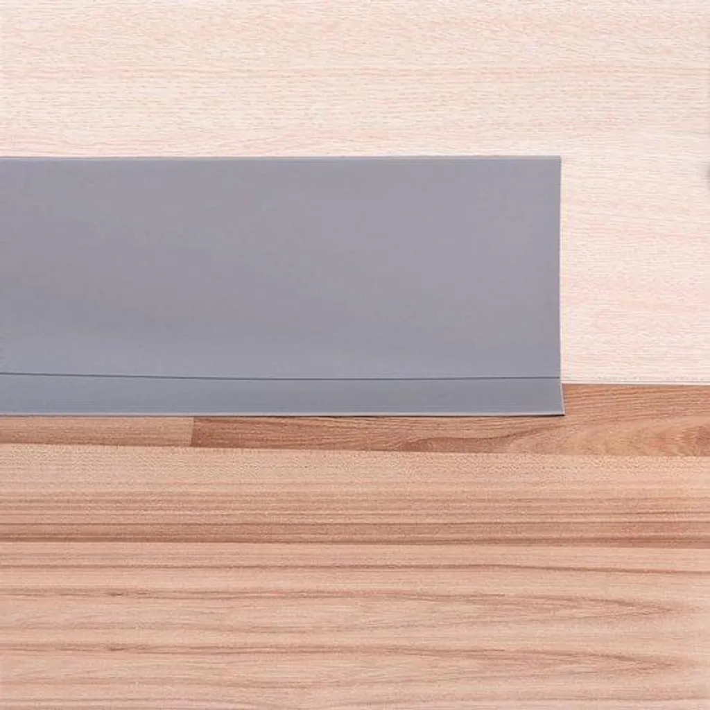 Bande de finition PVC souple sable 100x25 mm pour cuisine - Rouleau 18m