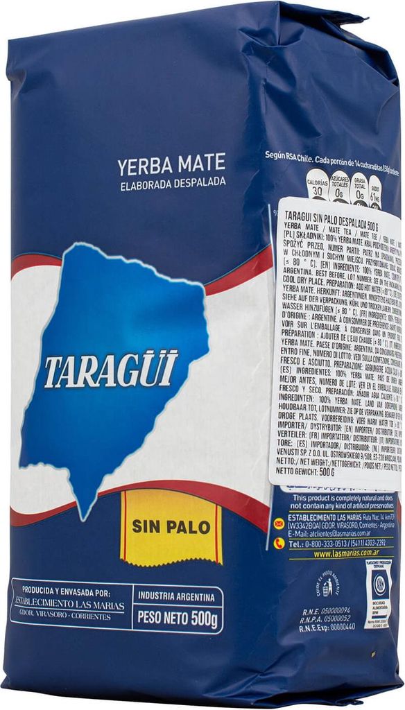 Taragui Sin Palo Yerba Mate 0,5kg Obrázok produktu 