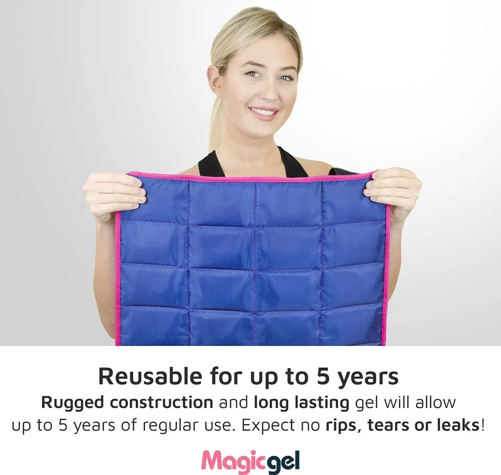 Guêtres pour Refroidir le Cheval avec Magic Gel Flexible - Taille Unique