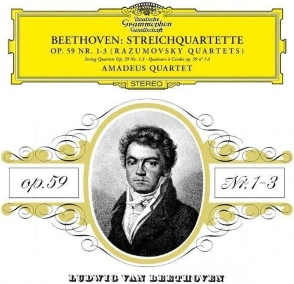 Amadeus Quartet - Beethoven String Quartets (Rasumovsky) (2 LP)