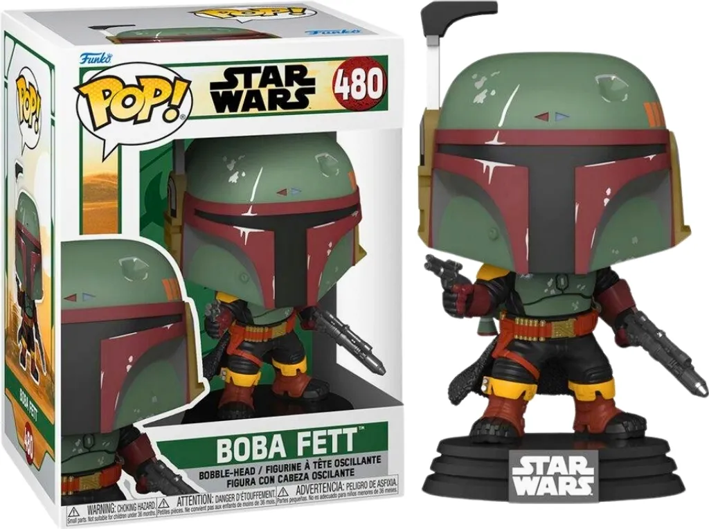Complétez votre collection Star Wars avec Boba Fett Funko Pop 480 rare
