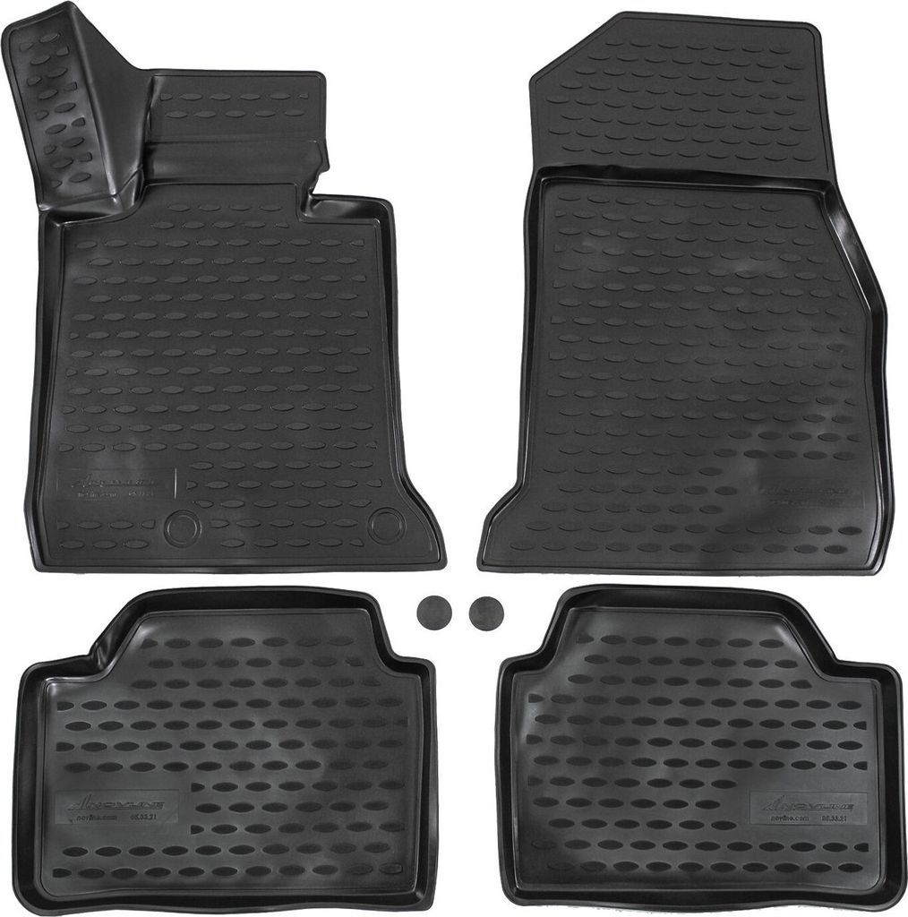 J&J AUTOMOTIVE | 3D Design Gummimatten Gummifußmatten Für Produktbild 