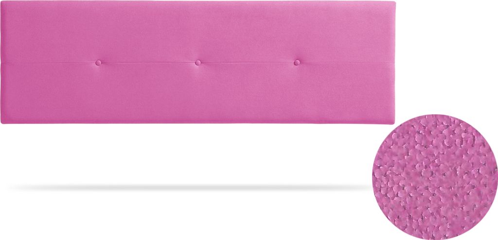 Gepolstertes Kopfteil NAPOLI Aqualine 145x50x5 cm