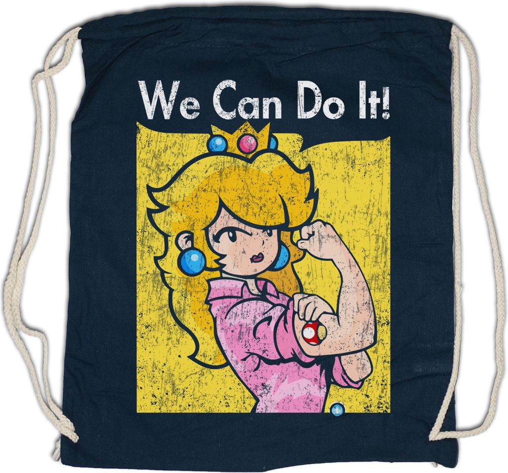 Urban Backwoods We Can Do It Princess, Turnbeutel, Farbe: Navy