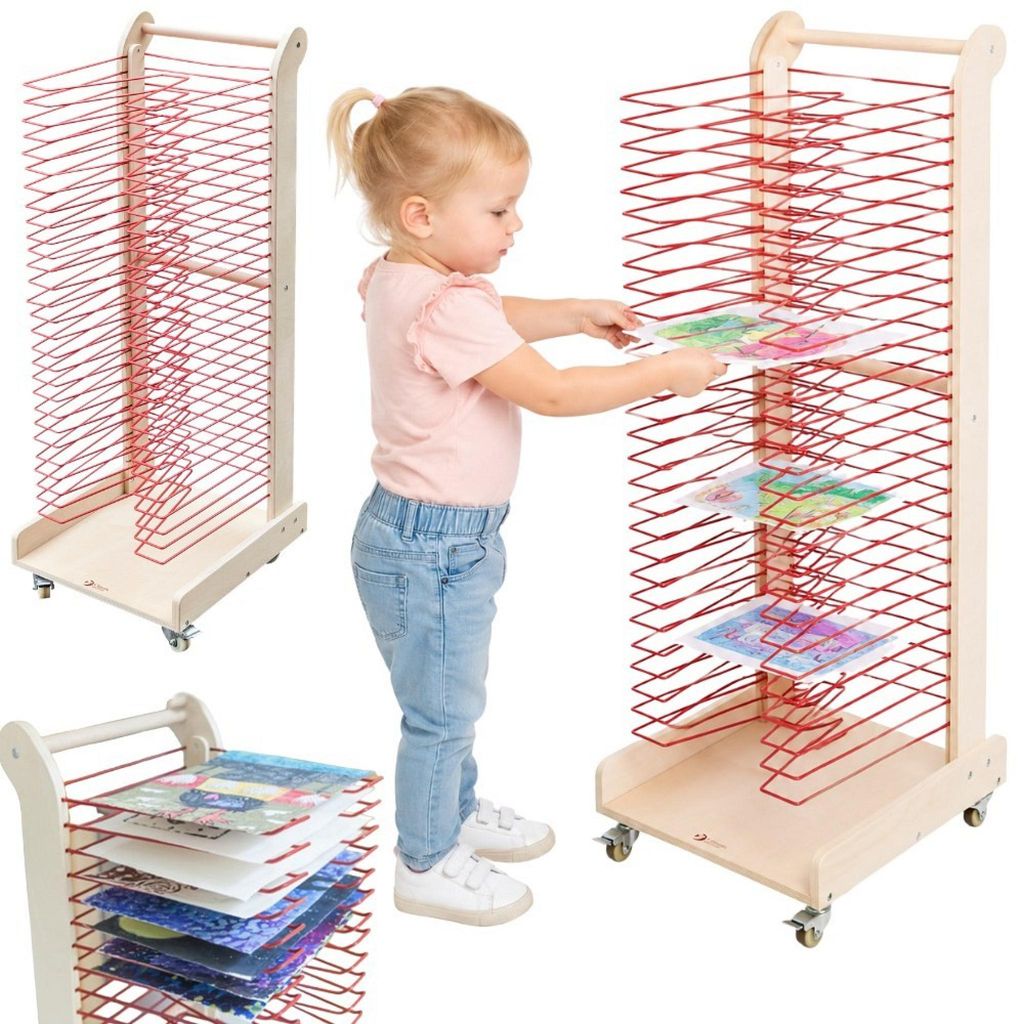 CLASSIC WORLD EDU Stojak do Suszenia Prac Plastycznych - 30 Zdjęcie produktu 