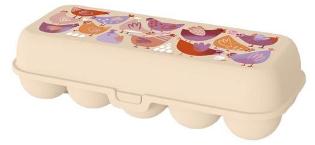 koziol EGGS TO GO CREATIVE CHICKS – Contenitore per uova, Immagine del prodotto 