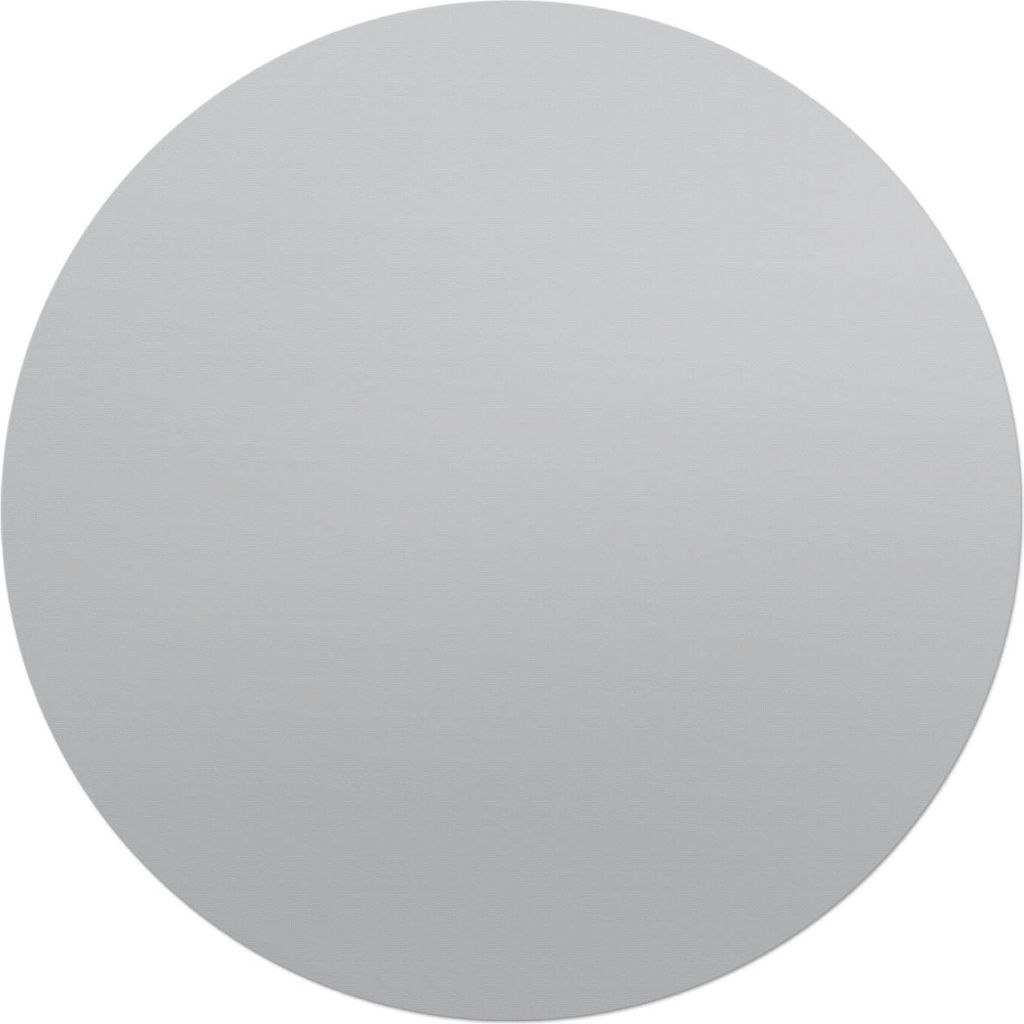 Farbe Hellgrau – Bodenschutzmatte – Stuhlunterlage – Bürostuhlmatte – Rutschfeste Bodenmatte – Schutzmatte für Hartboden – fi 100 cm