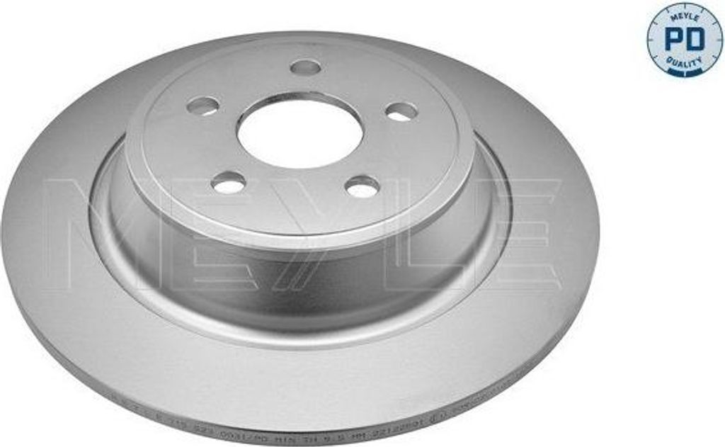 2x MEYLE Bremsscheibe 715 523 0031/PD hinten für FORD S-Max Produktbild 