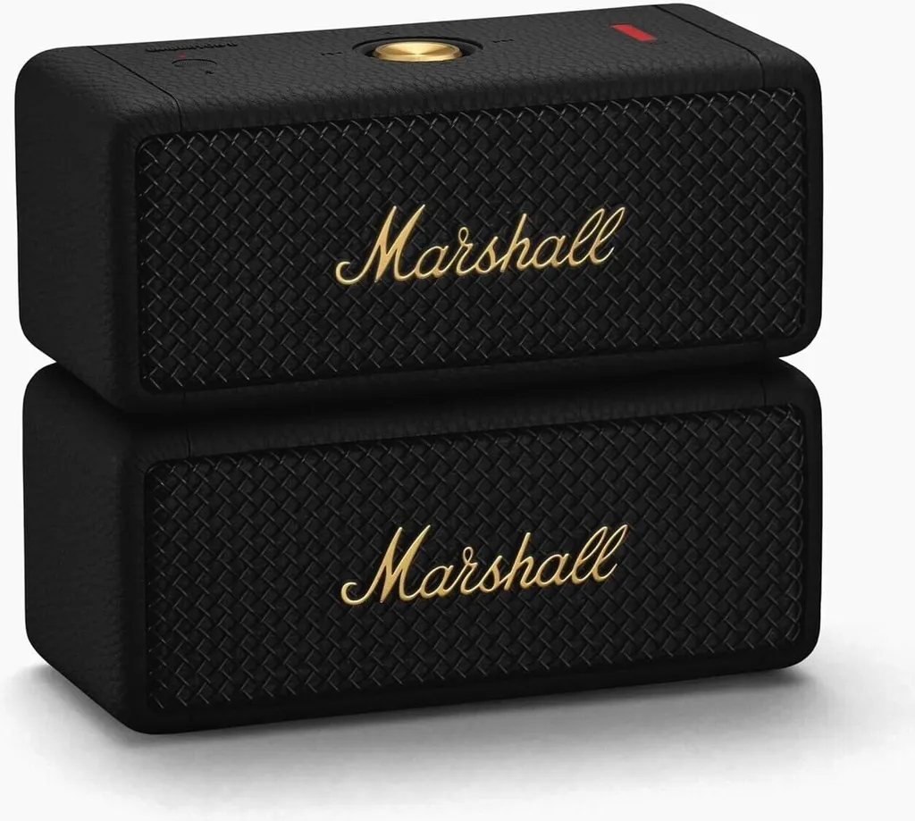 Marshall Emberton II Enceinte Bluetooth Noir : Son 360 Haute Qualité