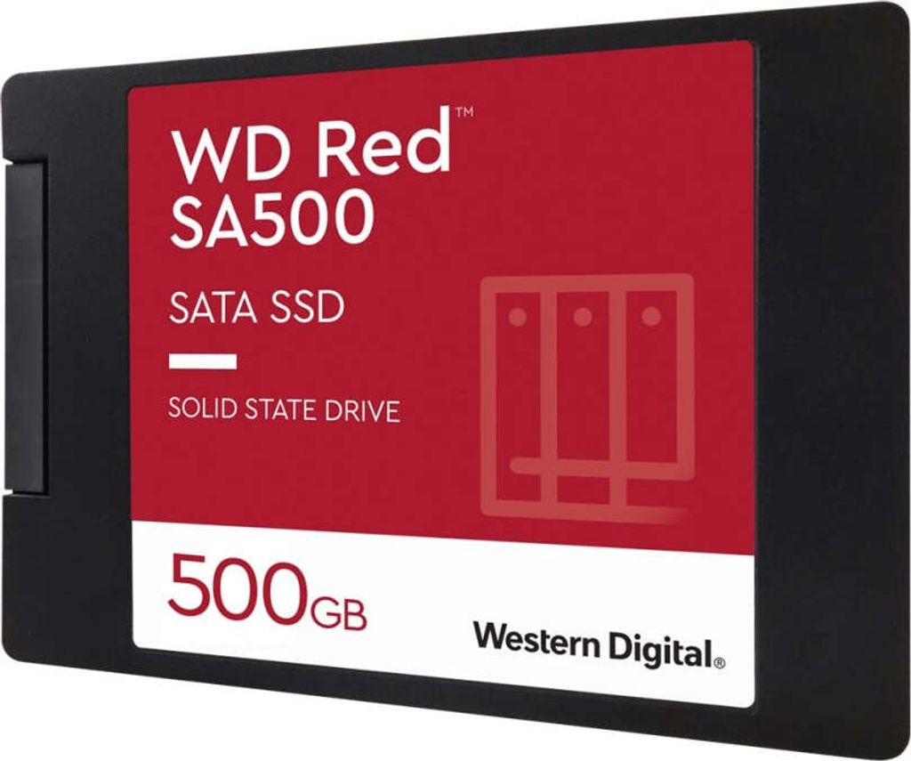 WD Red SA500 WDS500G1R0A-68A4W0 - SSD - 500 GB - intern - Produktbild 