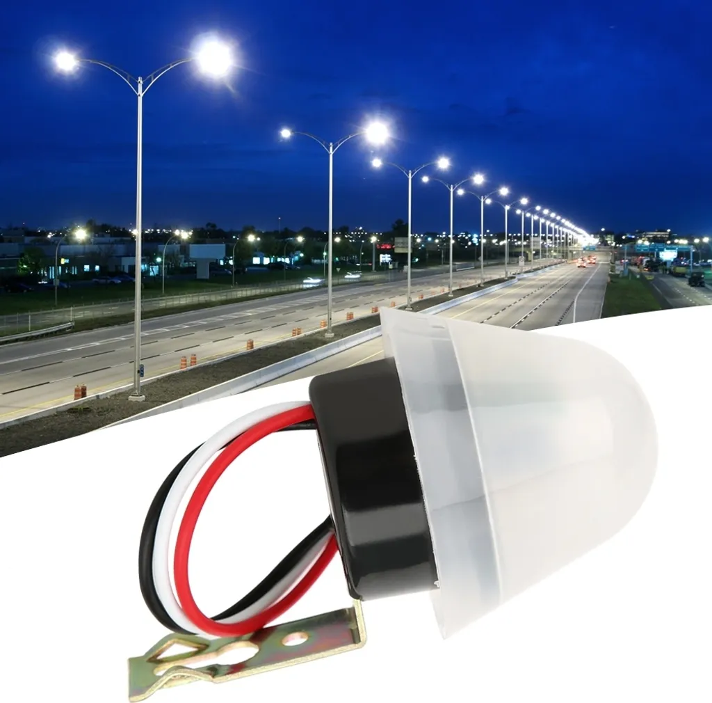 Interruttore Fotocellula 220V 10A IP65 Sensore Controllo Illuminazione
