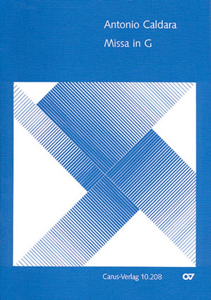 Missa G-Dur für Soli (SATB), Chor, 2 Violinen und Bc Partitur