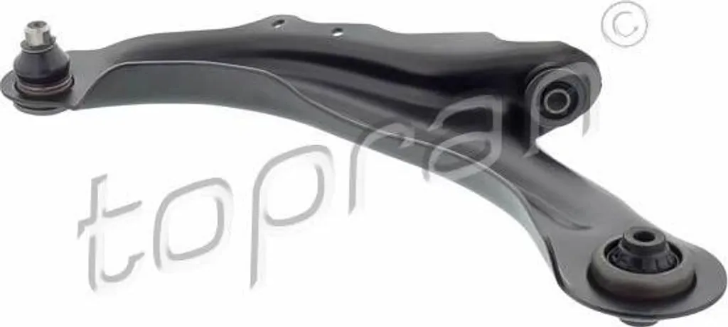 Bras de suspension TOPRAN 701 854 pour Captur - OE 545055208R Robuste