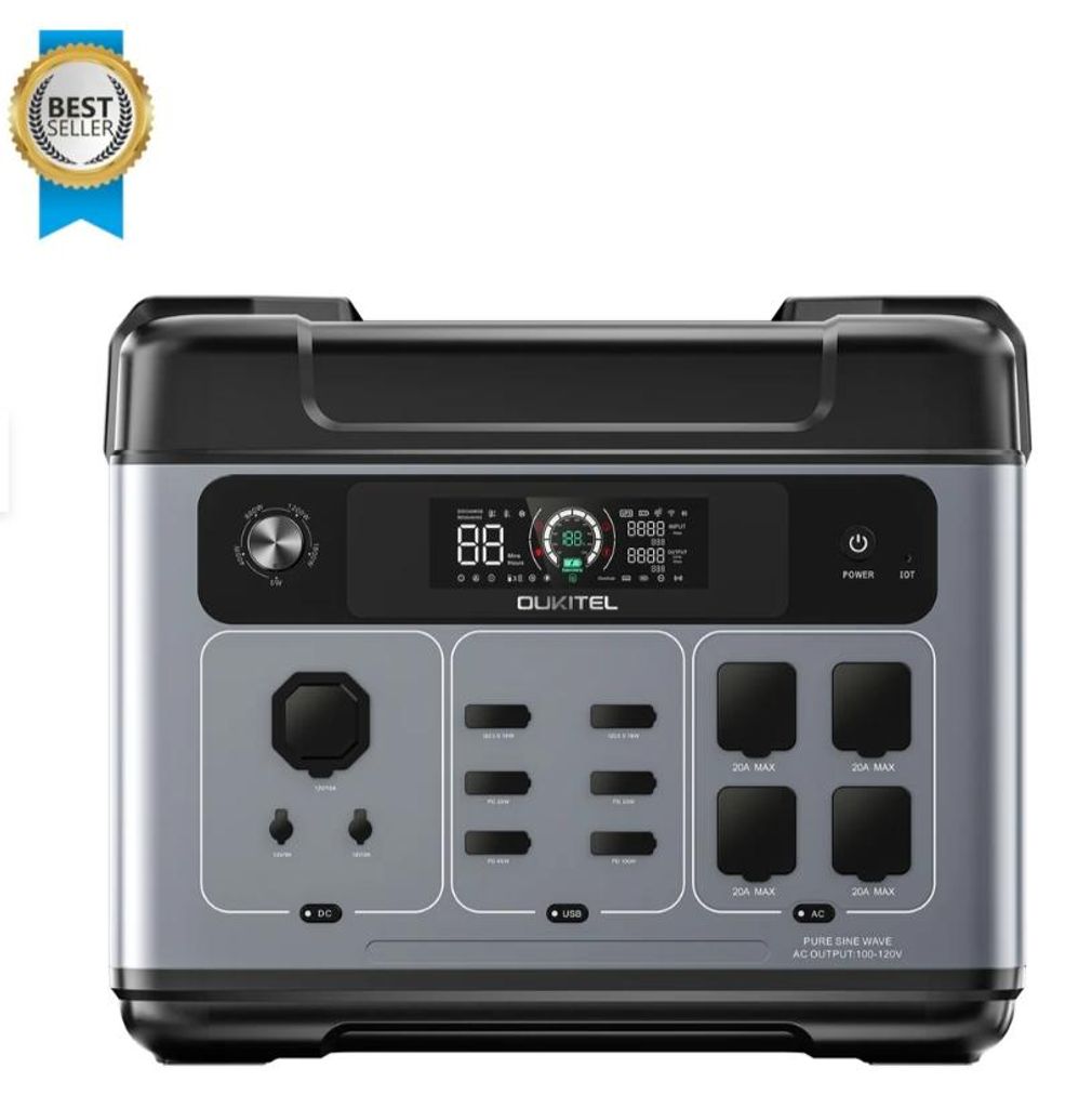 OUKITEL P2001 Plus Tragbares Netzteil 2400W | 2048Wh Produktbild 