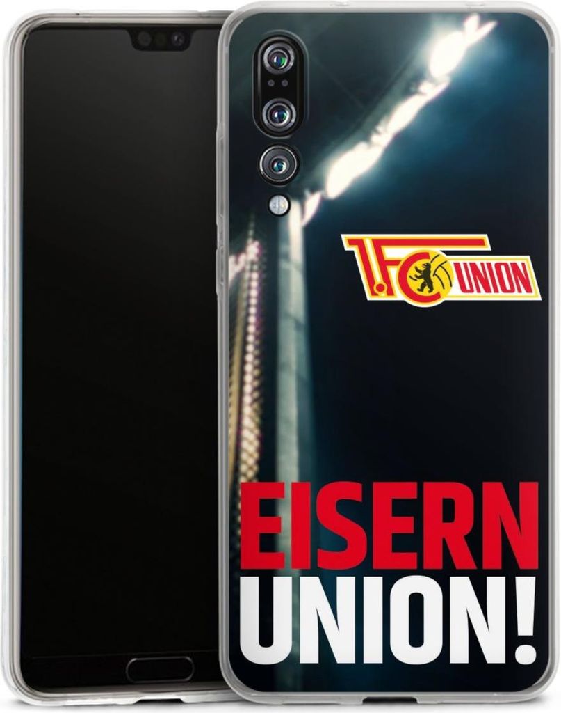 DeinDesign Handyhülle für Huawei P20 Pro Silikon Hülle Case Smartphone Schutzhülle 1. FC Union Berlin Fanartikel Fußball