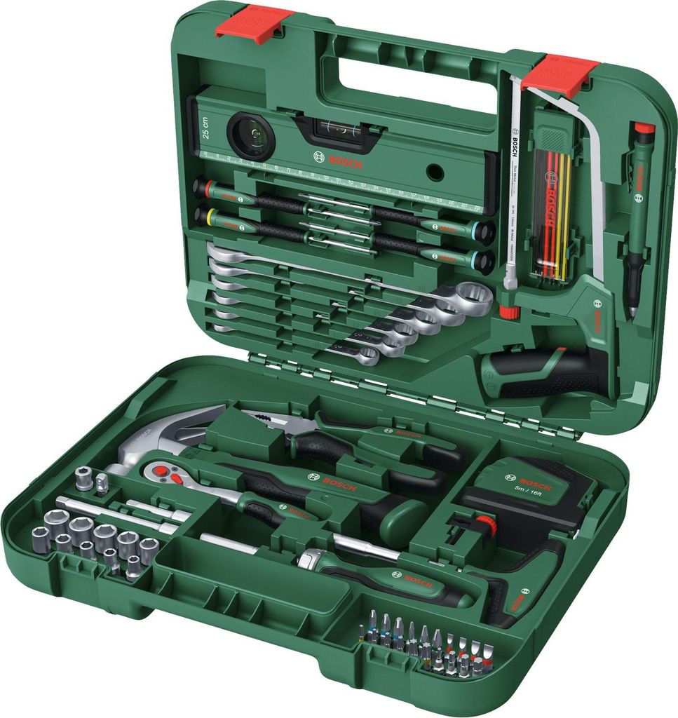 Set d'outils à main Advanced 64 pièces - BOSCH - 1600A02ZB3 Image du produit 